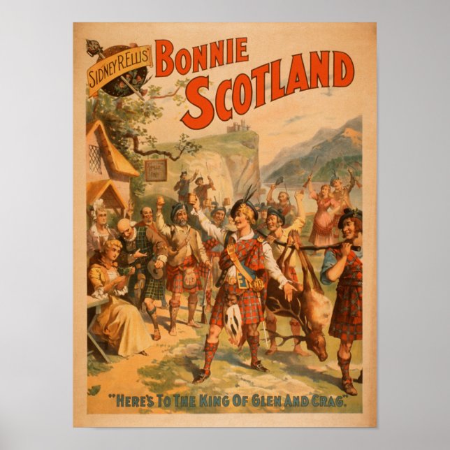Sidney R. Ellis' Bonnie Scotland Scottish Play 2 Poster (Front)