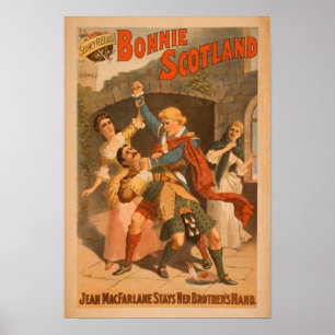 Sidney R. Ellis' Bonnie Scotland Scottish Play 3 Poster