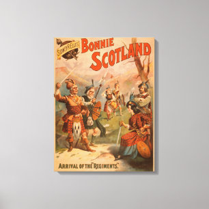 Sidney R. Ellis' Bonnie Scotland Scottish Play 4 Canvas Print