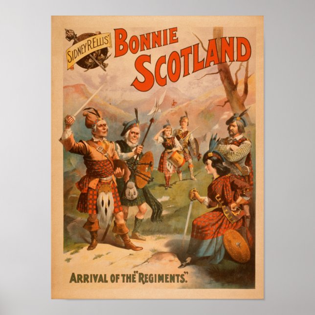 Sidney R. Ellis' Bonnie Scotland Scottish Play 4 Poster (Front)