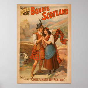 Sidney R. Ellis' Bonnie Scotland Scottish Play Poster
