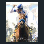 Sidney's Candy II poster<br><div class="desc">Remember this great horse with this poster.</div>