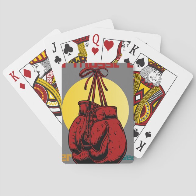 Sie müssen ein weiser, und ermutigender playing cards (Back)
