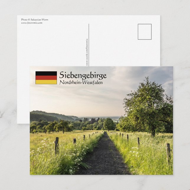 Siebengebirge Postcard (Front/Back)