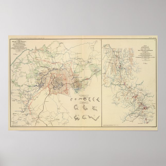 Siege of Atlanta Poster (Front)