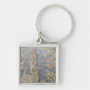 Siege of Malta Key Ring