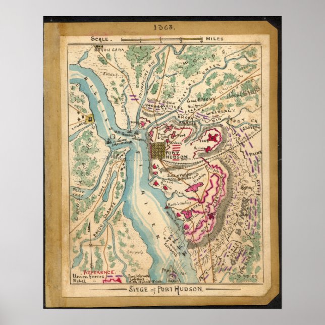 Siege of Port Hudson Poster (Front)