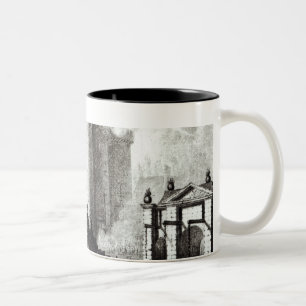 Siege of the Bastille, 14th July 1789 Two-Tone Coffee Mug