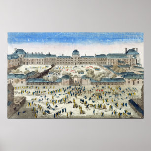 Siege of the Chateau des Tuileries Poster
