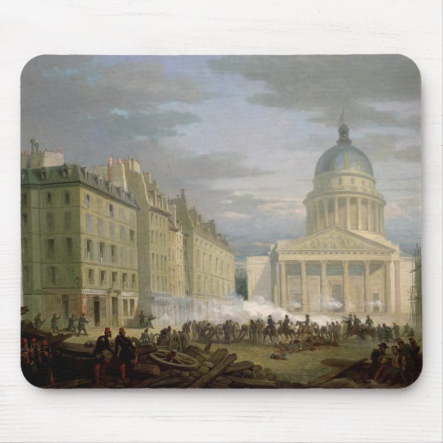 Siege of the Pantheon, 24th June 1848 Mouse Mat (Front)