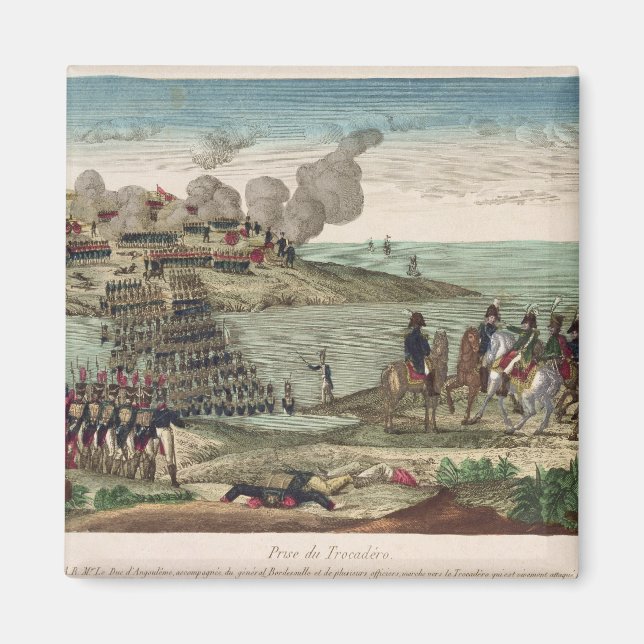 Siege of Trocadero Magnet (Front)