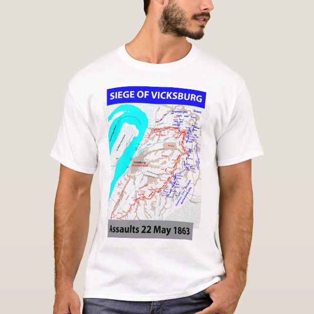 Siege of Vicksburg T-Shirt (Front)
