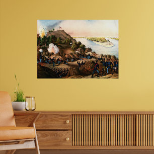 Siege of Vicksburg Ulysses S. Grant 1888 Poster