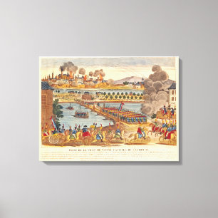 Siege of Vienna, 10th May 1809 Canvas Print