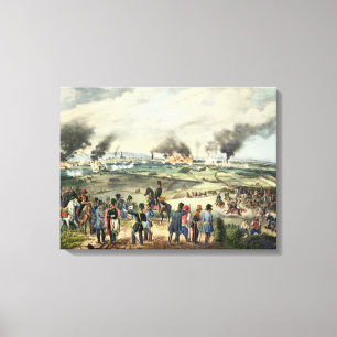 Siege of Vienna, 28th October 1848 Canvas Print