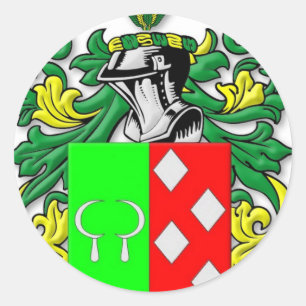 Siegel Coat of Arms Classic Round Sticker