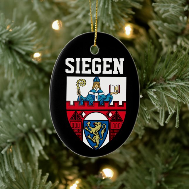 Siegen (North Rhine-Westphalia) - GERMANY Ceramic  Ceramic Tree Decoration (Tree)