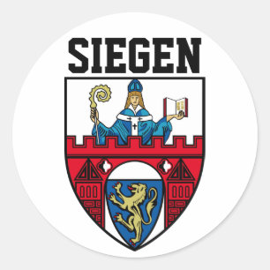 Siegen (North Rhine-Westphalia) - GERMANY Classic Round Sticker