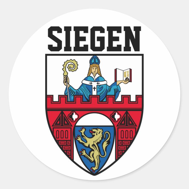 Siegen (North Rhine-Westphalia) - GERMANY Classic Round Sticker (Front)