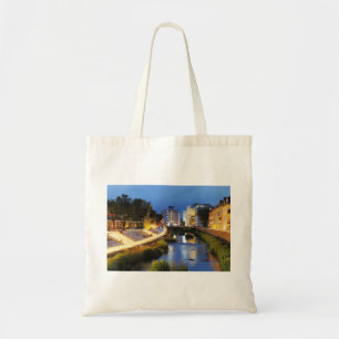 Siegen Siegufer zur blauen Stunde Tote Bag