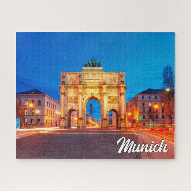 Siegestor, Munich, Germany Jigsaw Puzzle (Horizontal)