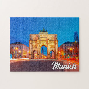Siegestor, Munich, Germany Jigsaw Puzzle