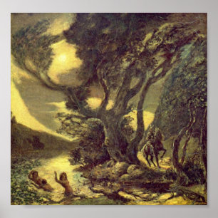 Siegfried And The Rhine Maidens Poster