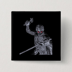 Siegfried Statue, Bismarck Memorial,Berlin(Evil) 15 Cm Square Badge