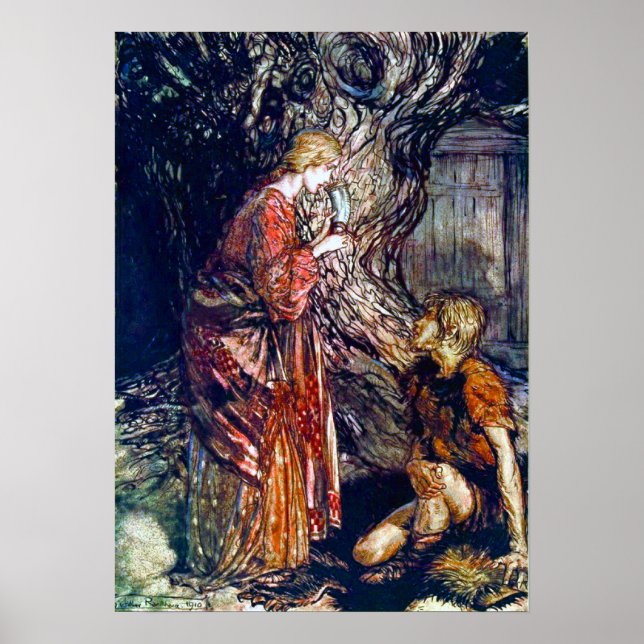 Siegmund and Sieglinde Poster (Front)