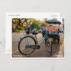 Siem Reap Bicycle Street – Travel Postcard