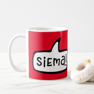Siema! Hello, Hi in Polish, Polska, Polski Coffee Mug