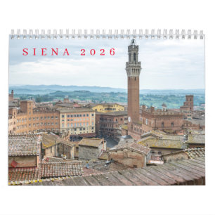 Siena 2026 calendar