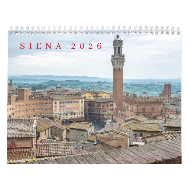 Siena 2026 calendar (Cover)