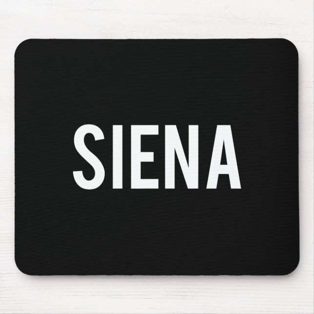 Siena - Cool New Funny Name Fan Gift Tee  Mouse Mat (Front)