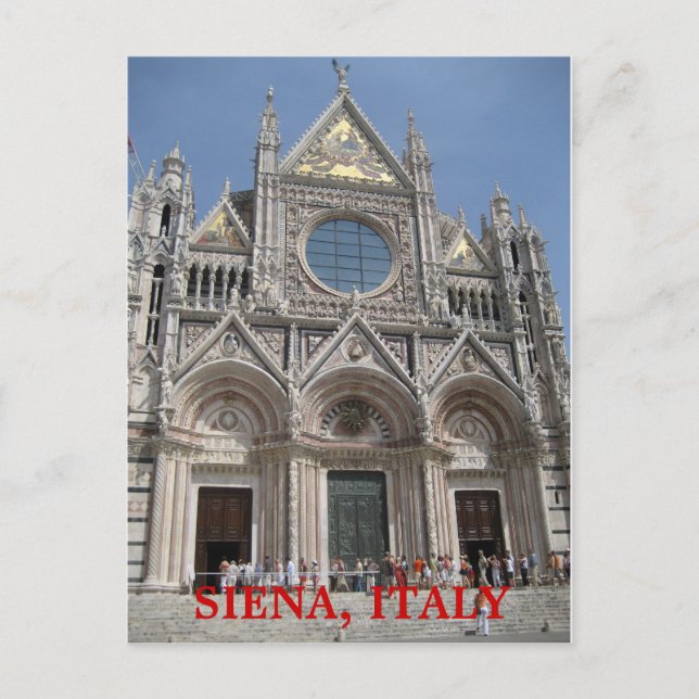 SIENA, ITALY POSTCARD (Front)