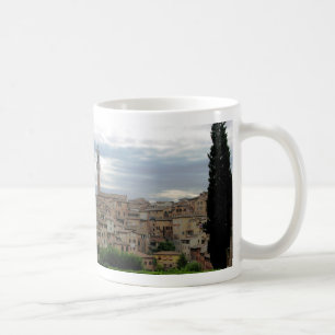 Siena, Italy, tower of City Hall at left Coffee Mug