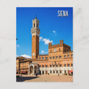 Siena Italy Travel Postcard