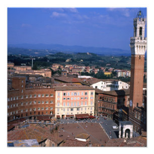 Siena Tuscany  Italy Photo Print