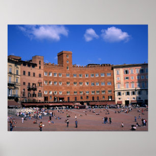 Siena Tuscany Italy Poster