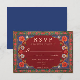 SIENNA I : Wedding RSVP Card