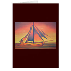 Sienna Sails at Sunset