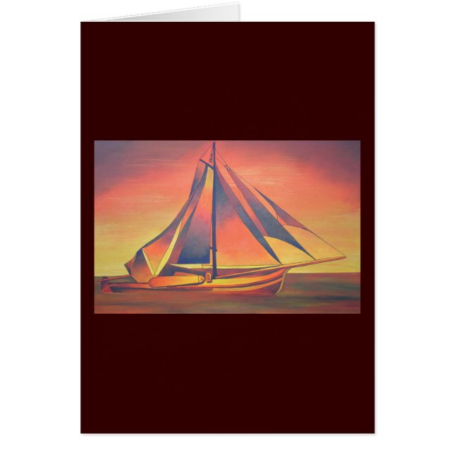 Sienna Sails at Sunset (Front)