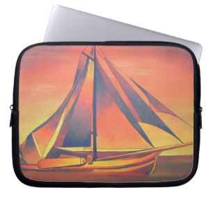 Sienna Sails at Sunset Laptop Sleeve