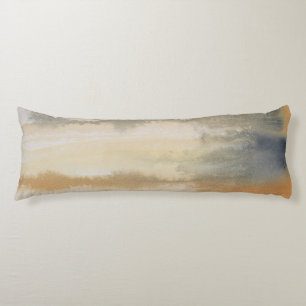 Sienna Wilds Watercolor Abstract Body Cushion