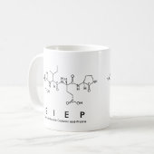 Siep peptide name mug (Front Left)