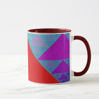 Sierpinski Quilt Mug