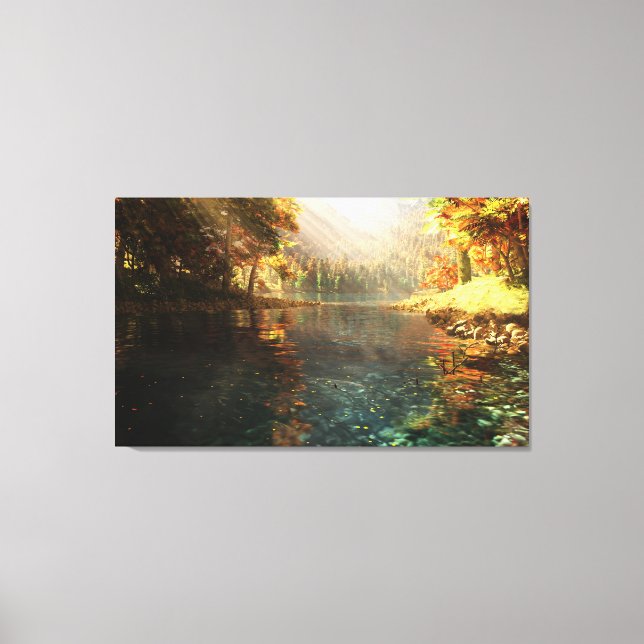 Sierra (Autumn) Canvas Print (Front)