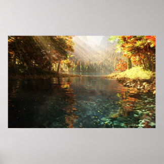Sierra Autumn Poster