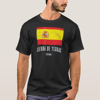 Sierra de Yeguas Spain ES Flag City Bandera Ropa T-Shirt