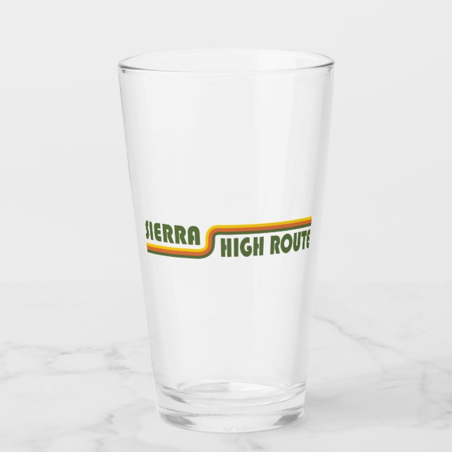 Sierra High Route California Glass (Front)